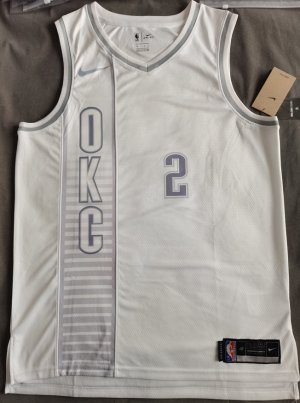 NBA 2 Gilgeous-Alexander OKC Thunder 21-22 city 75th Anniversary Maillot